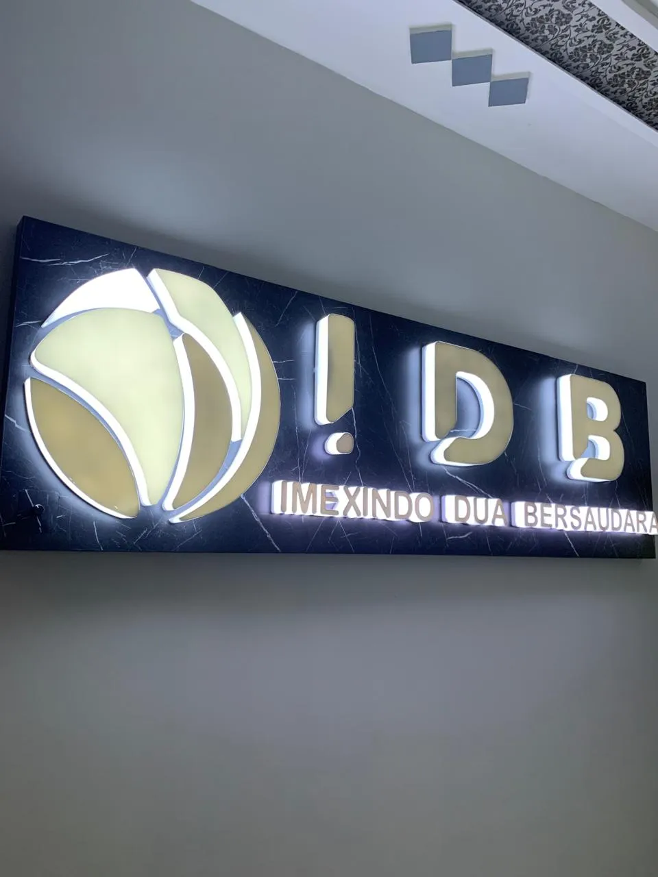Papan nama kantor Imexindo Dua Bersaudara